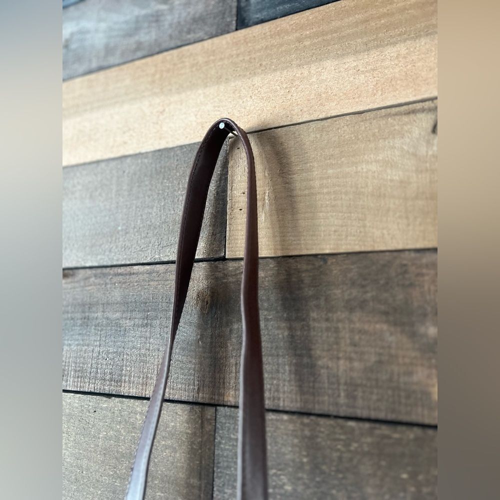 American-vintage Women's Brown and Burgundy Bag - Picture 6 of 11
